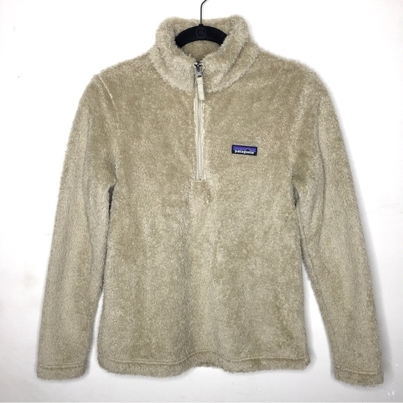 Patagonia Los Gatos Quarter Zip Pullover Khaki - Picture 4 of 16
